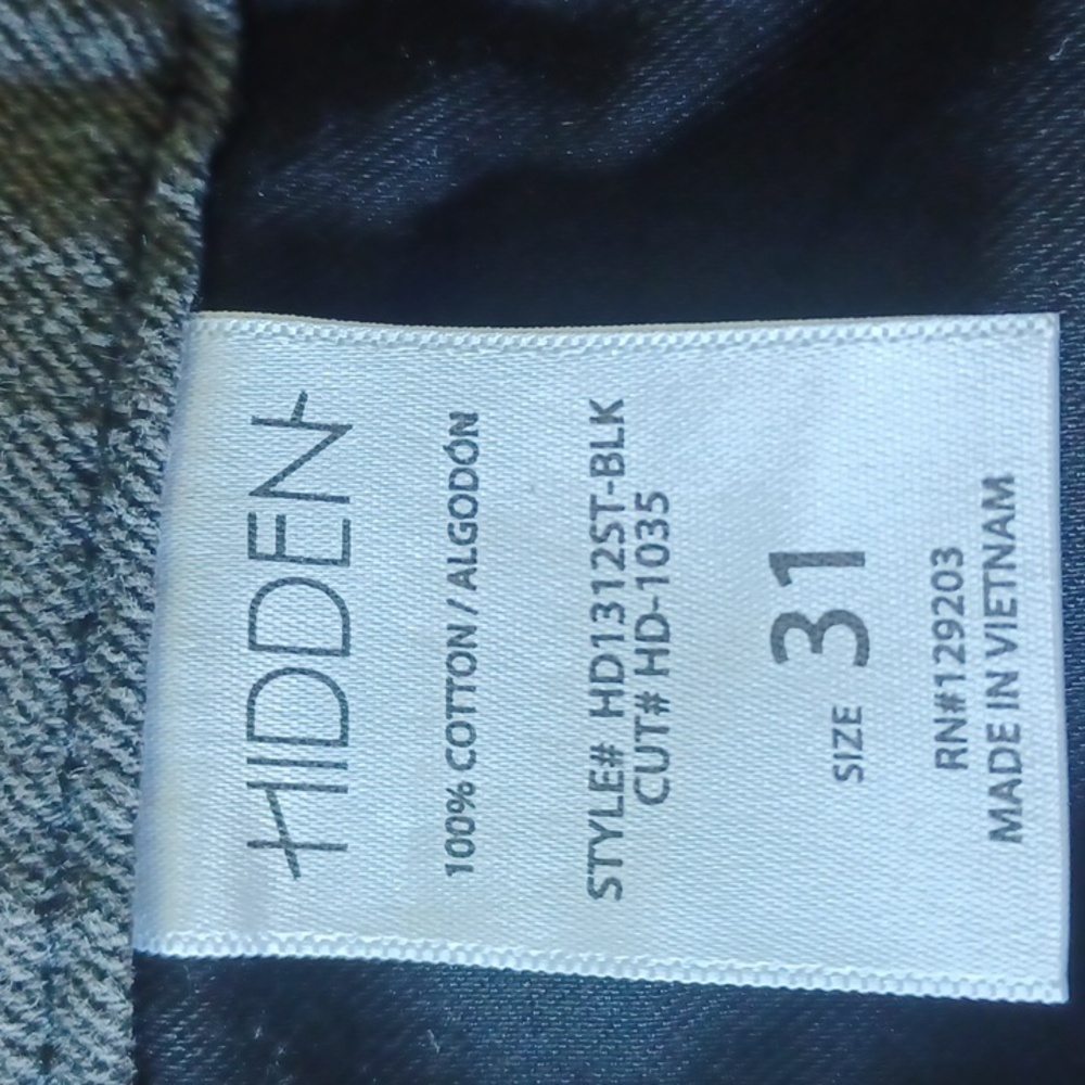 NWT Hidden gray/black high-rise Tracey straight jeans - Picture 10 of 10